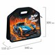 Папка-сумка ЮНЛАНДИЯ, 1 отделение, фетровые ручки, 34х30х11 см, "Race car", 273382 273382