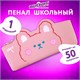 Пенал ЮНЛАНДИЯ ЮНИОР, 1 отделение, искусственная кожа, "Pink bear", 20х9х7 см, 273818 273818