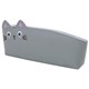 Пенал ЮНЛАНДИЯ ЮНИОР, 1 отделение, искусственная кожа, "Gray kitty", 20х9х7 см, 273819 273819 - фото 360861