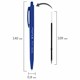 Ручка шариковая автоматическая BRUNO VISCONTI "SlimClick NAVY", СИНЯЯ, линия 0,4 мм, 20-0419 144545 Ручка шариковая автоматическая BRUNO VISCONTI "SlimClick NAVY", СИНЯЯ, линия 0,4 мм, 20-0419 144545
