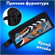 Пенал ЮНЛАНДИЯ ЮНИОР, 2 отделения, с ручкой, полиэстер, "Speed demon", 21х8х6 см, 273817 273817