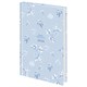Ежедневник датированный 2026 145х215 мм, А5, STAFF, ламинированная обложка, "Blue Flowers", 117316 117316 - фото 361729