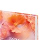 Ежедневник датированный 2026 145х215 мм, А5, STAFF, ламинированная обложка, "Ice flowers", 117319 117319