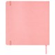 Скетчбук, слоновая кость 140 г/м2 200х200 мм, 80 л., КОЖЗАМ, резинка, BRAUBERG ART CLASSIC, пастель розовый, 116880 116880