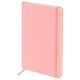 Скетчбук, слоновая кость 140 г/м2 210х297 мм, 80 л., КОЖЗАМ, резинка, BRAUBERG ART CLASSIC, пастель розовый, 116882 116882