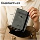 Обложка для паспорта и документов с защитой от считывания, 9 карманов, резинка, экокожа, серая, BRAUBERG, 238749 238749