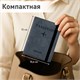 Обложка для паспорта и документов с защитой от считывания, 9 карманов, резинка, экокожа, темно-голубая, BRAUBERG, 238752 238752