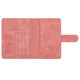 Обложка для паспорта и документов с защитой от считывания, 9 карманов, магнит, экокожа, розовая, BRAUBERG, 238755 238755