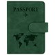 Обложка для паспорта и документов с защитой от считывания, 9 карманов, магнит, экокожа, зеленая, BRAUBERG, 238758 238758