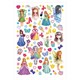Наклейки бумажные для девочек, НАБОР 4 листа, 336 наклеек, HATBER, 4Н5н 666381