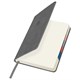 Ежедневник датированный 2026 B6 125х173 мм, GALANT "Vivid", под кожу, серый, 117410 117410