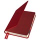 Ежедневник датированный 2026 B6 125х173 мм, GALANT "Vivid", под кожу, красный, 117413 117413