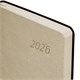 Ежедневник датированный 2026 А5 138x213 мм, BRAUBERG "Stylish", под кожу, гибкий, бежевый, 117104 117104 Ежедневник датированный 2026 А5 138x213 мм, BRAUBERG "Stylish", под кожу, гибкий, бежевый, 117104 117104