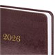 Ежедневник датированный 2026 А5 138х213 мм, BRAUBERG "Elegant", под кожу, застежка, бордовый, 117367 117367 Ежедневник датированный 2026 А5 138х213 мм, BRAUBERG "Elegant", под кожу, застежка, бордовый, 117367 117367