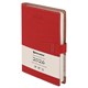 Ежедневник датированный 2026, А5, 143х218 мм, BRAUBERG "Journal", под кожу, застежка, держатель для ручки, органайзер, красный, 117380 117380