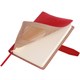 Ежедневник датированный 2026, А5, 143х218 мм, BRAUBERG "Journal", под кожу, застежка, держатель для ручки, органайзер, красный, 117380 117380