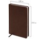 Ежедневник датированный 2026, А5, 138х213 мм, BRAUBERG "Impression", под кожу, коричневый, 117511 117511 Ежедневник датированный 2026, А5, 138х213 мм, BRAUBERG "Impression", под кожу, коричневый, 117511 117511