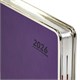 Ежедневник датированный 2026 А5 148х218мм GALANT "Infinity Silver", под кожу, фиолетовый, 117498 117498