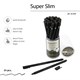 Ручка гелевая BRUNO VISCONTI "Super Slim Black", ЧЕРНАЯ, узел 0,28 мм, линия 0,2 мм, 20-0397 144543 Ручка гелевая BRUNO VISCONTI "Super Slim Black", ЧЕРНАЯ, узел 0,28 мм, линия 0,2 мм, 20-0397 144543