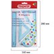 Набор чертежный ПИФАГОР (линейка 20 см, 2 треугольника, транспортир), тонированный, европодвес, 210854 210854 Набор чертежный ПИФАГОР (линейка 20 см, 2 треугольника, транспортир), тонированный, европодвес, 210854 210854