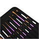 Пенал-скрутка органайзер для кистей и инструментов, 24 ячейки, черный, BRAUBERG ART DEBUT, 272993 272993