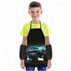 Фартук с нарукавниками для уроков труда ЮНЛАНДИЯ, регулировка по росту, 46х54 см, "Space driver", 273634 273634