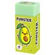 Ластики FUNSTER (ФАНСТЕР) "AVOCADO", НАБОР 3 штуки, 50х21х16 мм, прямоугольные, картонный держатель, экологичный ПВХ, блистер, 272724 272724 Ластики FUNSTER (ФАНСТЕР) "AVOCADO", НАБОР 3 штуки, 50х21х16 мм, прямоугольные, картонный держатель, экологичный ПВХ, блистер, 272724 272724