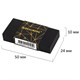 Ластик BRAUBERG "GOLDEN BLACK", 50х24х10 мм, прямоугольный, картонный держатель, экологичный ПВХ, ассорти, 272728 272728 Ластик BRAUBERG "GOLDEN BLACK", 50х24х10 мм, прямоугольный, картонный держатель, экологичный ПВХ, ассорти, 272728 272728