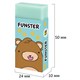 Ластик FUNSTER (ФАНСТЕР) "ANIMALS", 50х24х10 мм, прямоугольный, картонный держатель, экологичный ПВХ, ассорти, 272730 272730 Ластик FUNSTER (ФАНСТЕР) "ANIMALS", 50х24х10 мм, прямоугольный, картонный держатель, экологичный ПВХ, ассорти, 272730 272730