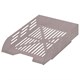 Лоток горизонтальный для бумаг BRAUBERG ECO, 330х245х65 мм, сетчатый, дымчатый, 239012 239012 - фото 372146
