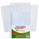 Папки-файлы А4 "Консул" 25 мкм перфорированный комплект 100 шт гладкие, ВЫСОКОЕ КАЧЕСТВО К0055
