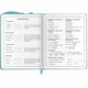 Дневник 1-4 класс 48 л., кожзам (твердая с поролоном), фигурный край, ЮНЛАНДИЯ, "Звездочки", 106933 106933