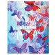Дневник 1-4 класс 48 л., твердый, BRAUBERG, глянцевая ламинация, с подсказом, "Бабочки", 107151 107151
