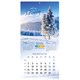 Календарь настенный перекидной 2026 г., BRAUBERG, 12 листов, 28,5х28,5 см, "Времена года", 116925 116925