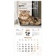 Календарь настенный перекидной 2026 г., BRAUBERG, 12 листов, 28,5х28,5 см, "Милые котики", 116929 116929