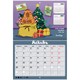 Календарь-планер настенный перекидной на 2026 г., BRAUBERG, 12 листов, 29,5х21,3 см, "Капибара", 116953 116953