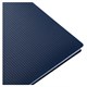 Блокнот БОЛЬШОЙ ФОРМАТ А4, 80 л., гребень, обложка пластик "VELVET", клетка, HATBER, синий, 081279, 80Б4В1гр_01609 117640
