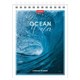 Блокнот МАЛЫЙ ФОРМАТ А6, 40 л., гребень, картон, клетка, HATBER, "Аквалайф", 080473, 40Б6В1гр 117648