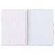 Блокнот МАЛЫЙ ФОРМАТ А6, 80 л., гребень, твердый картон, клетка 2 цв., HATBER, "Носики-курносики", 082842, 80ЗКтд6В1гр_301 117669