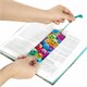 Закладка для книг с линейкой 3D-ОБЪЕМНАЯ BRAUBERG, "Смайлики", с декоративным шнурком, 128096 128096
