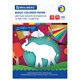 Цветная бумага А4 офсетная, ВОЛШЕБНАЯ, 16 листов 10 цветов, на скобе, BRAUBERG, 200х275 мм, "Чудеса", 129921 129921