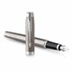Набор PARKER "IM Stainless Steel CT": шариковая ручка синяя и перьевая ручка синяя, 2183058 144354