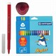 Фломастеры 18 ЦВЕТОВ CENTROPEN "Just Perfect", смываемые, устойчивы к высыханию, 2510/18KK, 725101801 151175