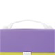 Папка-портфель пластиковая BRAUBERG "JOY", А4 (330х245х35 мм), 13 отделений, с окантовкой, фиолетовая, 227977 227977