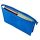 Папка на молнии с ручками ПИФАГОР, А4, 1 отделение, пластик, 55 мм, синяя, 228235 228235