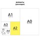Коврик (мат) для резки BRAUBERG, 3-слойный, А2 (600х450 мм), двусторонний, толщина 3 мм, зеленый, 236903 236903