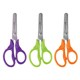 Ножницы BRAUBERG "FRUITY", 130 мм, ассорти, эргономичные ручки, закругленные лезвия, 236980 236980