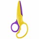 Ножницы ЮНЛАНДИЯ "ЁЖИК", 127 мм, безопасные пластиковые лезвия, эргономичные ручки, ассорти, 236982 236982