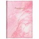 Обложка для паспорта искусственная кожа, принт "Soft Marble", пудрово-розовый, STAFF, 238870 238870