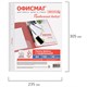 Папки-файлы перфорированные А4 ОФИСМАГ "Стандарт", КОМПЛЕКТ 100 шт., гладкие, 45 мкм, 273010 273010